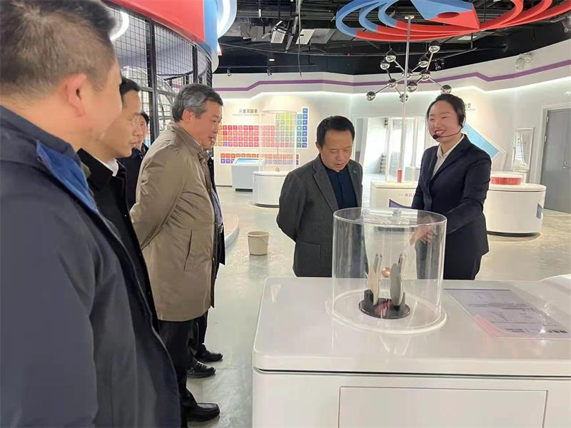 湖南省科协副主席李为一行莅临益阳市科技馆调研指导
