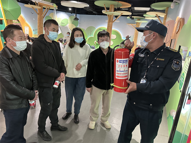 益阳市科技馆开展春节前安全大检查