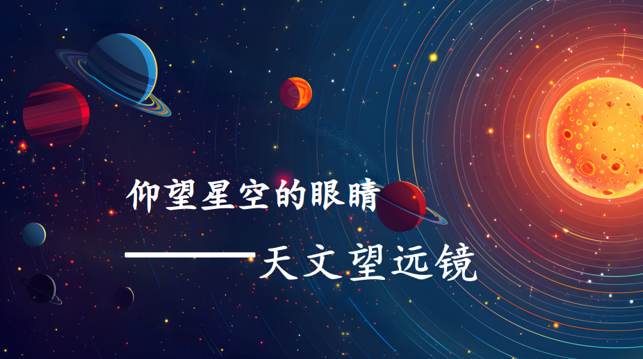 2024天文科普知识讲座第七期《仰望星空的眼睛——天文望远镜》